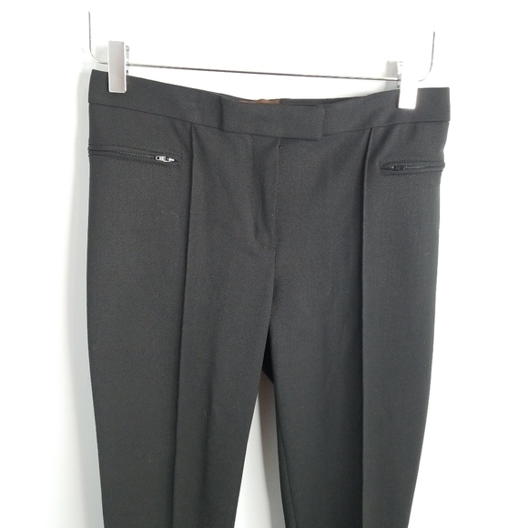 Tall Moncler Italy Black Dress Pants 42 / 4 - Picture 3 of 12